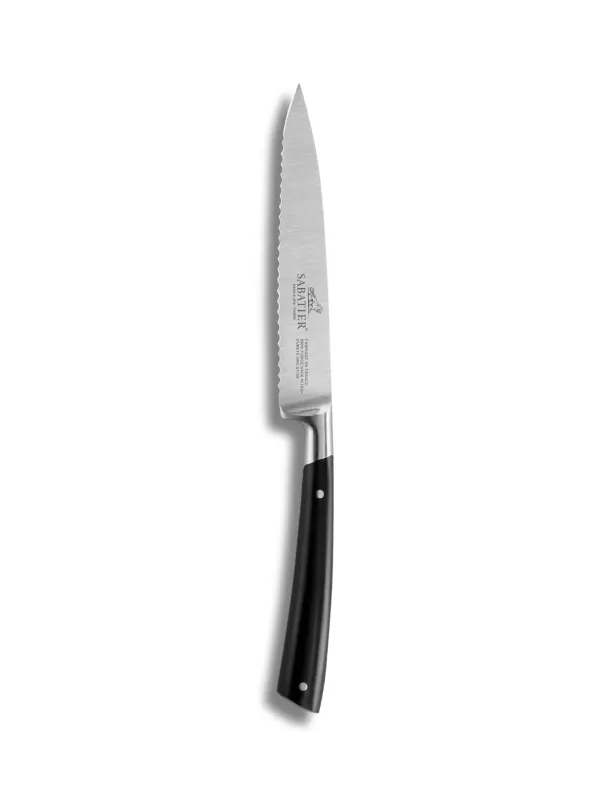 Couteau Universel EDONIST JAIS 100% Forgé - 12 cm - Lame et Clous en Inox  - Sabatier