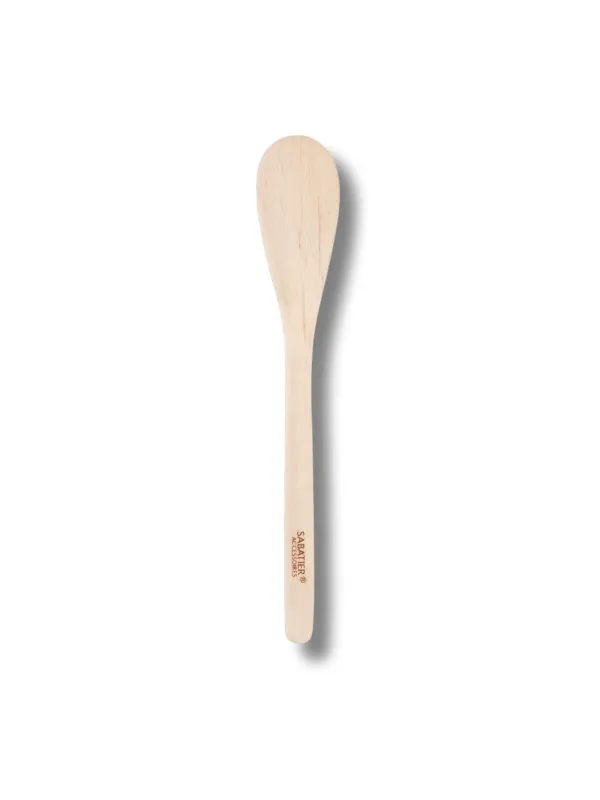 Spatule ronde hêtre gravée SABATIER 30 cm - Sabatier