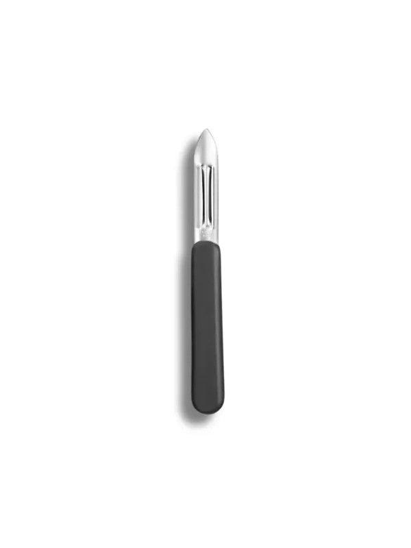 Eplucheur lame double manche PP noir 6 cm - Sabatier