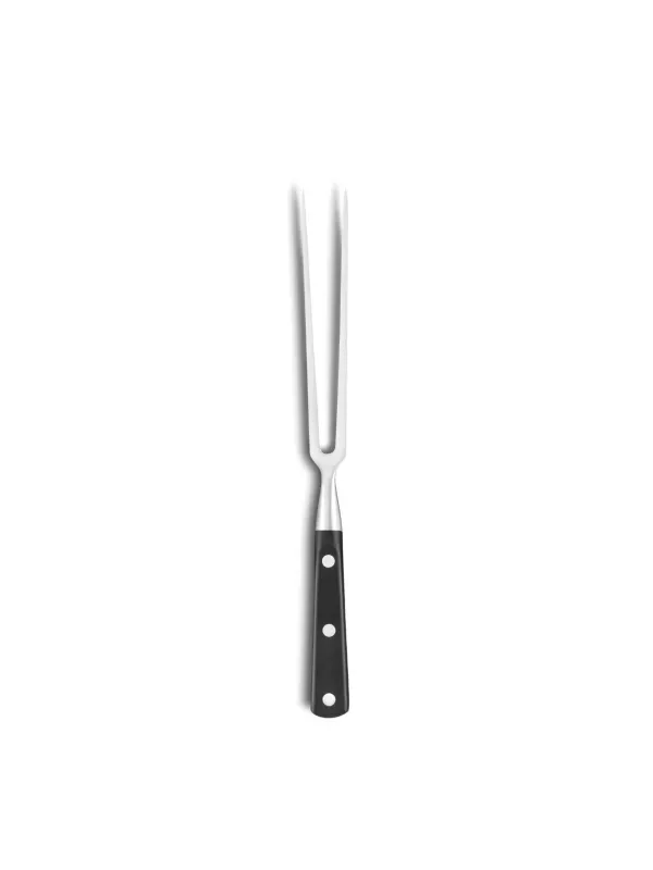 Fourchette à Découper PLUTON - 15 cm - Dents Longues et Robustes en Inox - Sabatier