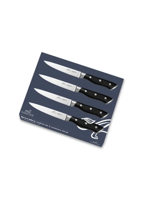 Coffret 4 Couteaux à Steak