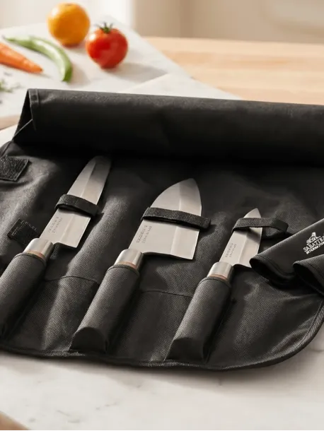 Trousse Souple - 3 Couteaux Japonais
